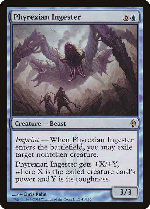 Phyrexian Ingester (NPH-041) [New Phyrexia] Foil MTG Single Wizards of the Coast