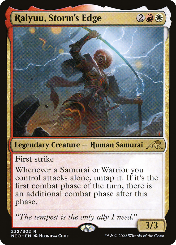 Raiyuu, Storm's Edge (NEO-232) [Kamigawa: Neon Dynasty] MTG Single Wizards of the Coast