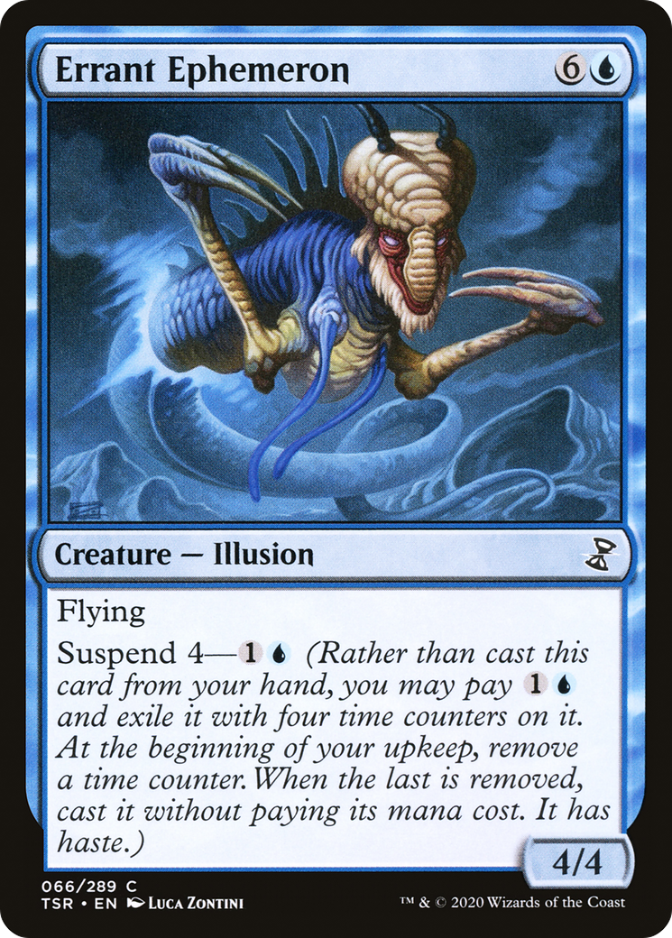 Errant Ephemeron (TSR-066) [Time Spiral Remastered] Foil MTG Single Wizards of the Coast