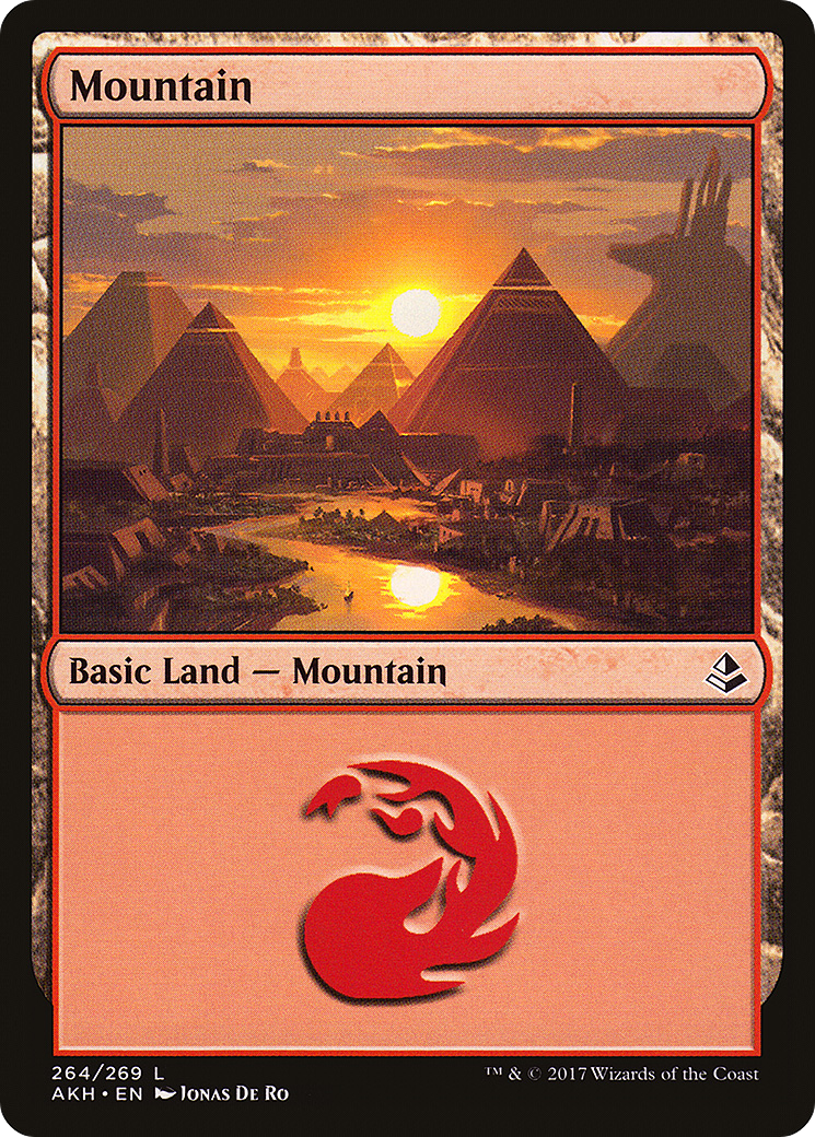 Mountain (264) (AKH-264) [Amonkhet] MTG Single Wizards of the Coast