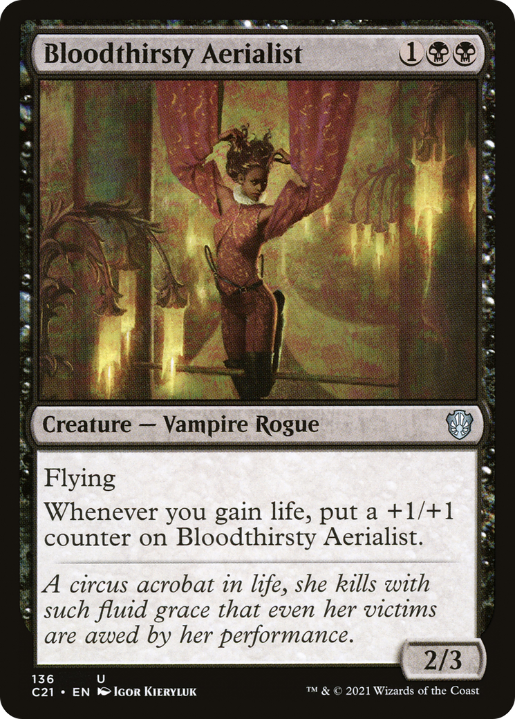 Bloodthirsty Aerialist (C21-136) [Commander 2021] MTG Single Wizards of the Coast