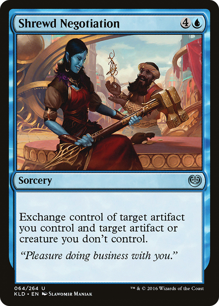 Shrewd Negotiation (KLD-064) [Kaladesh] Foil MTG Single Wizards of the Coast