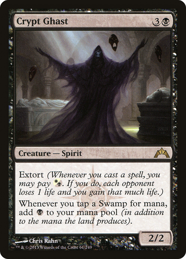 Crypt Ghast (GTC-061) [Gatecrash] Foil MTG Single Wizards of the Coast