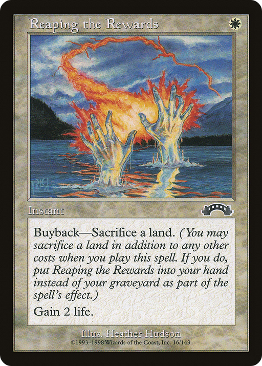 Reaping the Rewards (EXO-016) [Exodus] MTG Single Wizards of the Coast