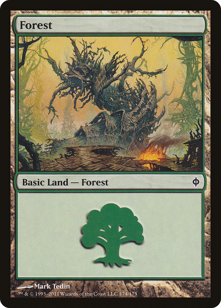 Forest (NPH-174) [New Phyrexia] MTG Single Wizards of the Coast