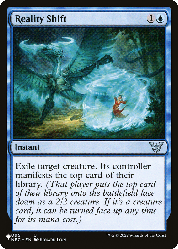 Reality Shift (LIST-NEC-95) [Mystery Booster] The List MTG Single Wizards of the Coast