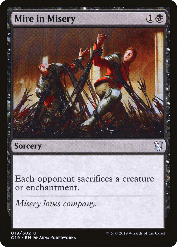 Mire in Misery (C19-019) [Commander 2019] MTG Single Wizards of the Coast