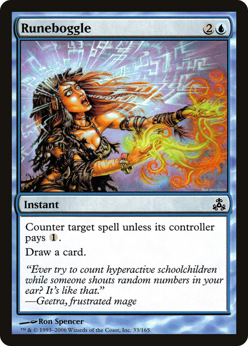 Runeboggle (GPT-033) [Guildpact] MTG Single Wizards of the Coast