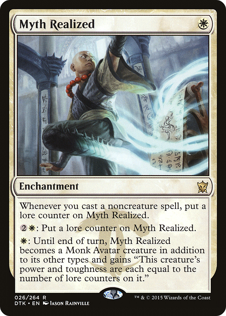 Myth Realized (DTK-026) [Dragons of Tarkir] Foil MTG Single Wizards of the Coast