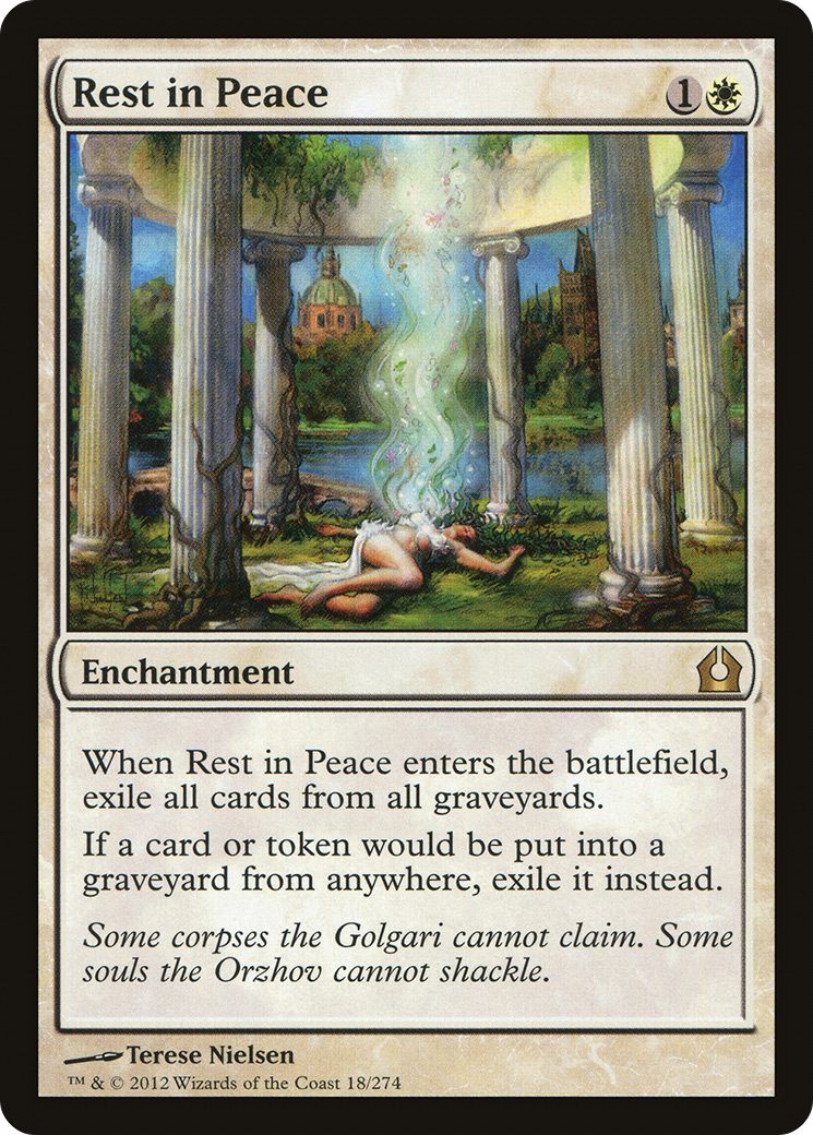 Rest in Peace (RTR-018) [Return to Ravnica] Foil MTG Single Wizards of the Coast