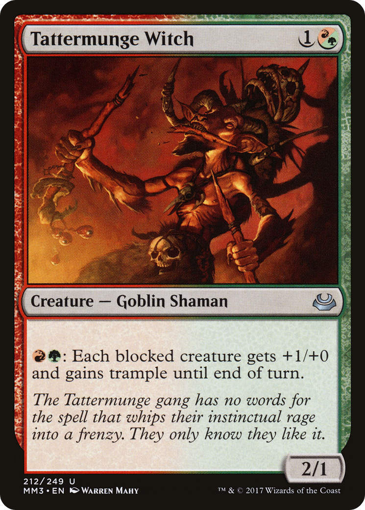 Tattermunge Witch (MM3-212) [Modern Masters 2017] Foil MTG Single Modern Masters 2017