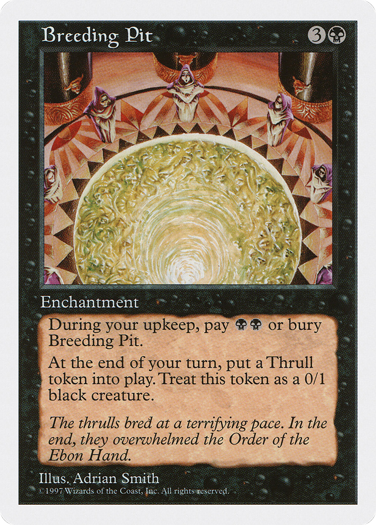 Breeding Pit (5ED-148) [Fifth Edition] MTG Single Wizards of the Coast