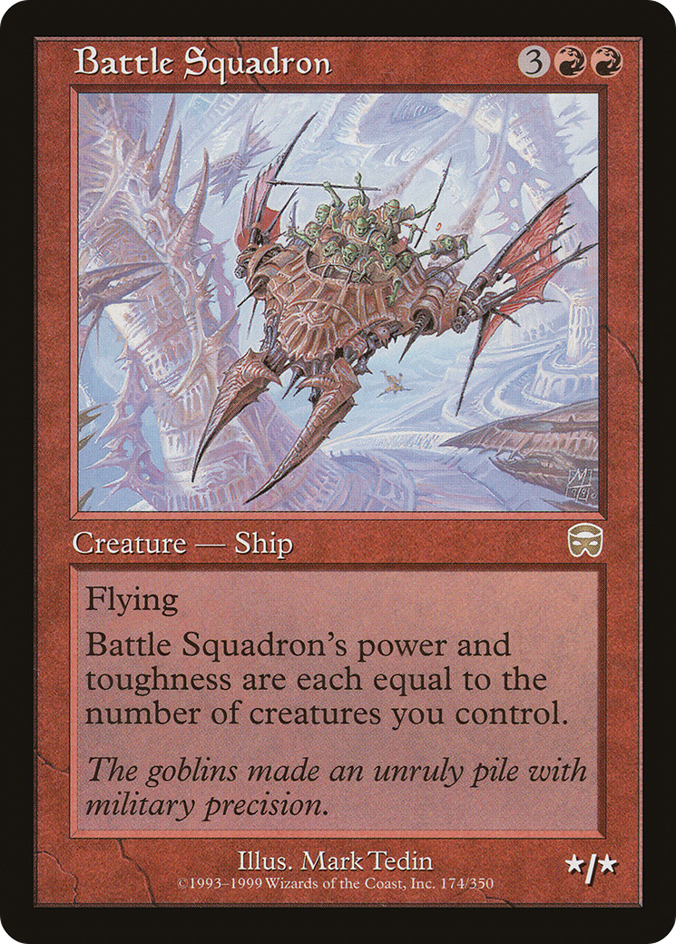 Battle Squadron (MMQ-174) [Mercadian Masques] Foil MTG Single Wizards of the Coast