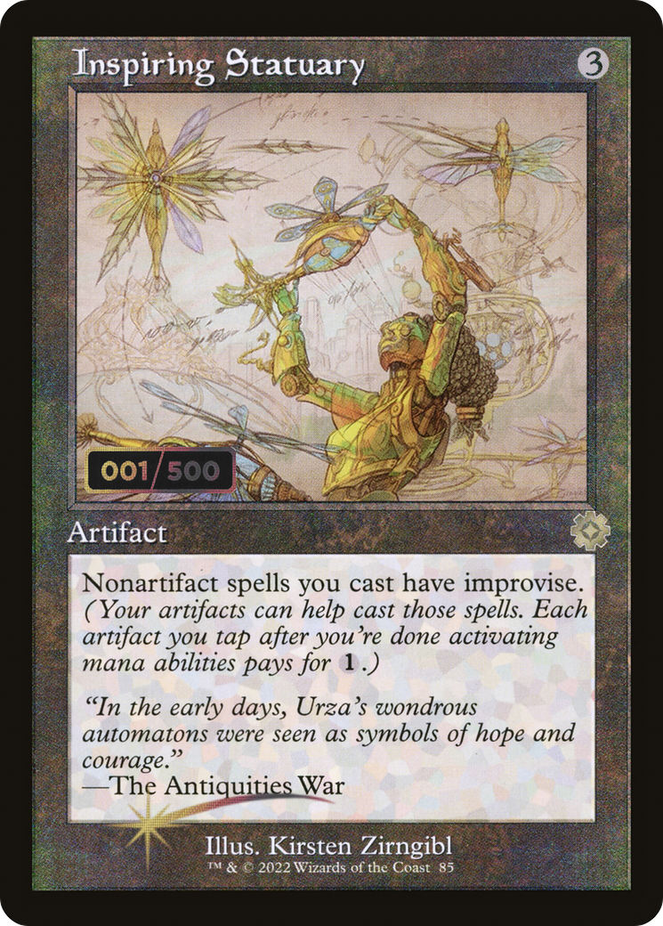 Inspiring Statuary (BRR-85Z) [The Brothers' War Retro Artifacts] Foil MTG Single Wizards of the Coast