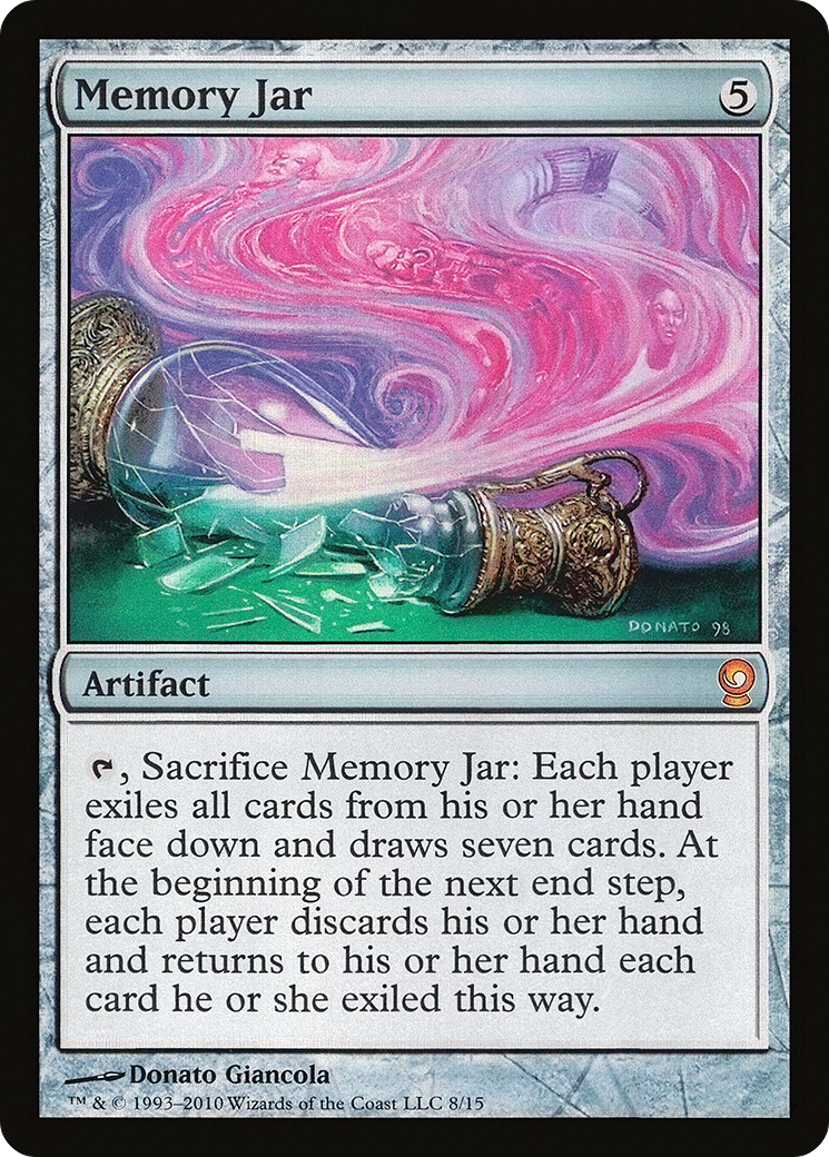 Memory Jar (V10-) [Misc] From the Vault: Relics Foil MTG Single Wizards of the Coast