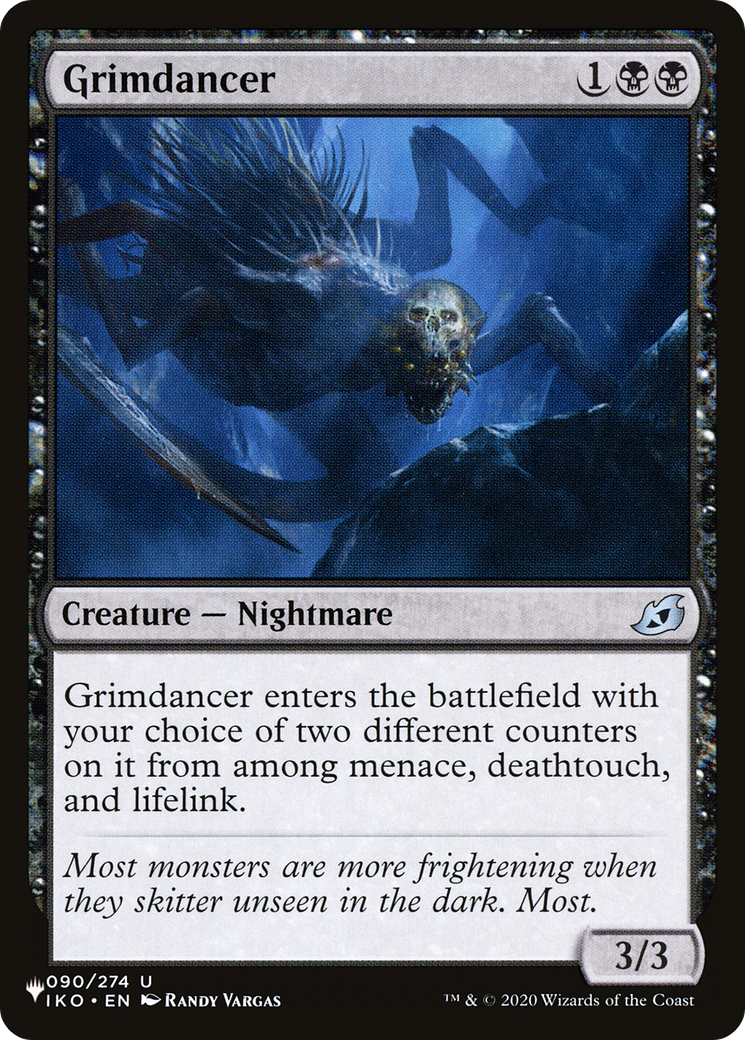 Grimdancer (LIST-IKO-90) [Mystery Booster] The List MTG Single Wizards of the Coast