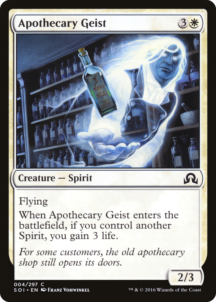 Apothecary Geist (SOI-004) [Shadows over Innistrad] Foil MTG Single Wizards of the Coast