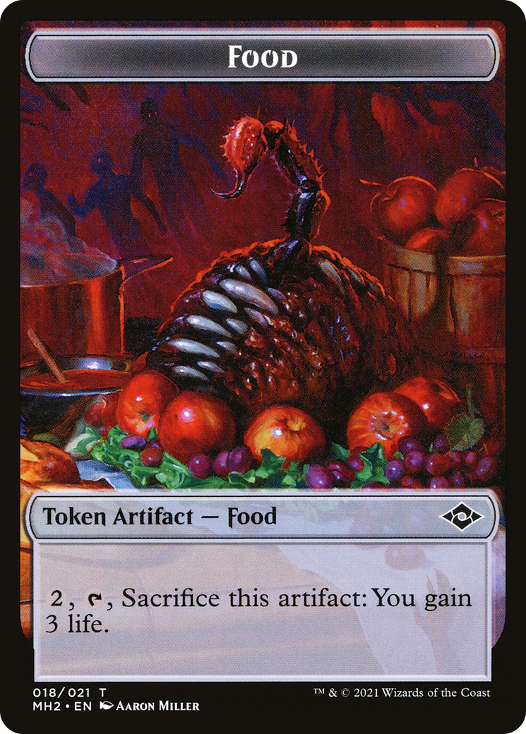 Food (TMH2-018) [Tokens] Modern Horizons 2 Tokens Foil MTG Single Wizards of the Coast