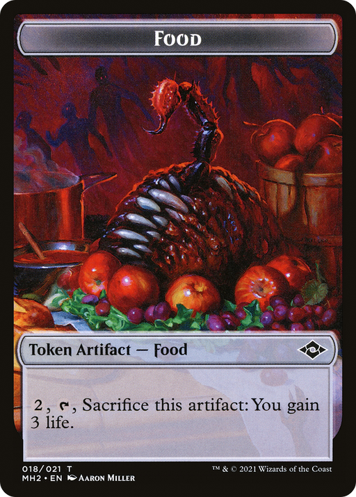 Food (TMH2-018) [Tokens] Modern Horizons 2 Tokens Foil MTG Single Wizards of the Coast