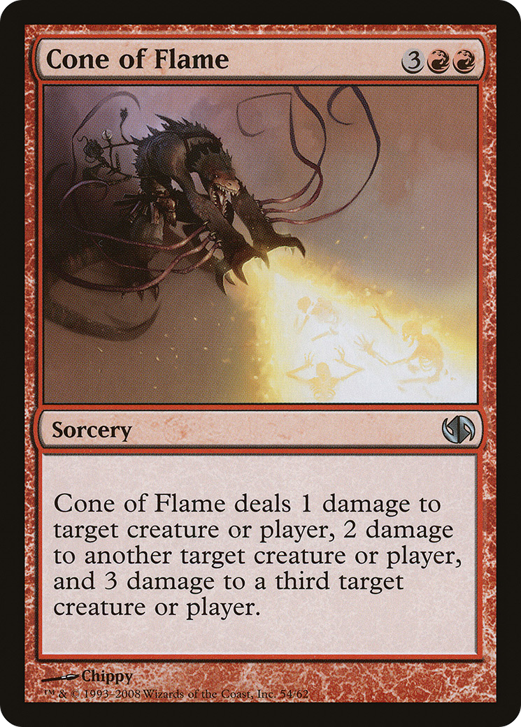Cone of Flame (DD2-054) [Misc] Duel Decks: Jace vs. Chandra MTG Single Wizards of the Coast