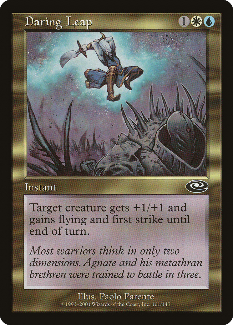 Daring Leap (PLS-101) [Planeshift] Foil MTG Single Wizards of the Coast