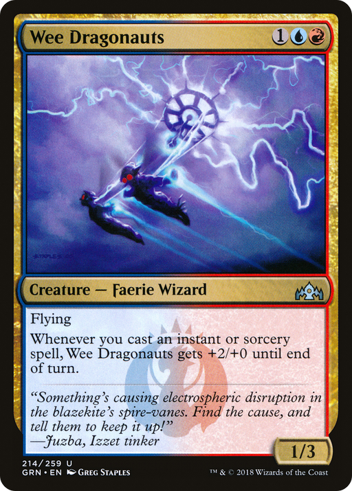 Wee Dragonauts (GRN-214) [Guilds of Ravnica] MTG Single Wizards of the Coast