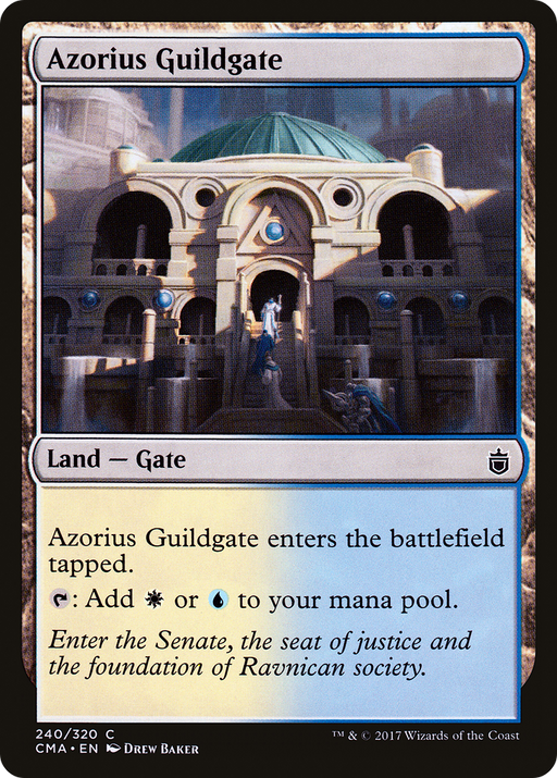Azorius Guildgate (CMA-240) [Commander Anthology] MTG Single Wizards of the Coast