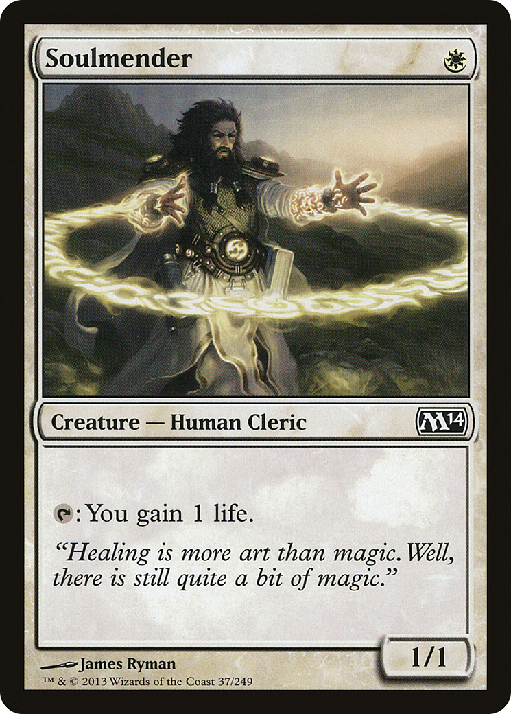 Soulmender (M14-037) [Magic 2014] Foil MTG Single Wizards of the Coast