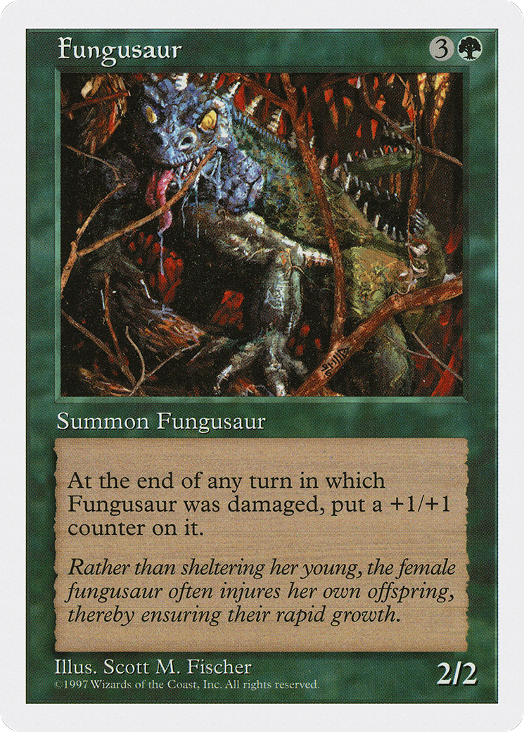 Fungusaur (5ED-296) [Fifth Edition] MTG Single Wizards of the Coast