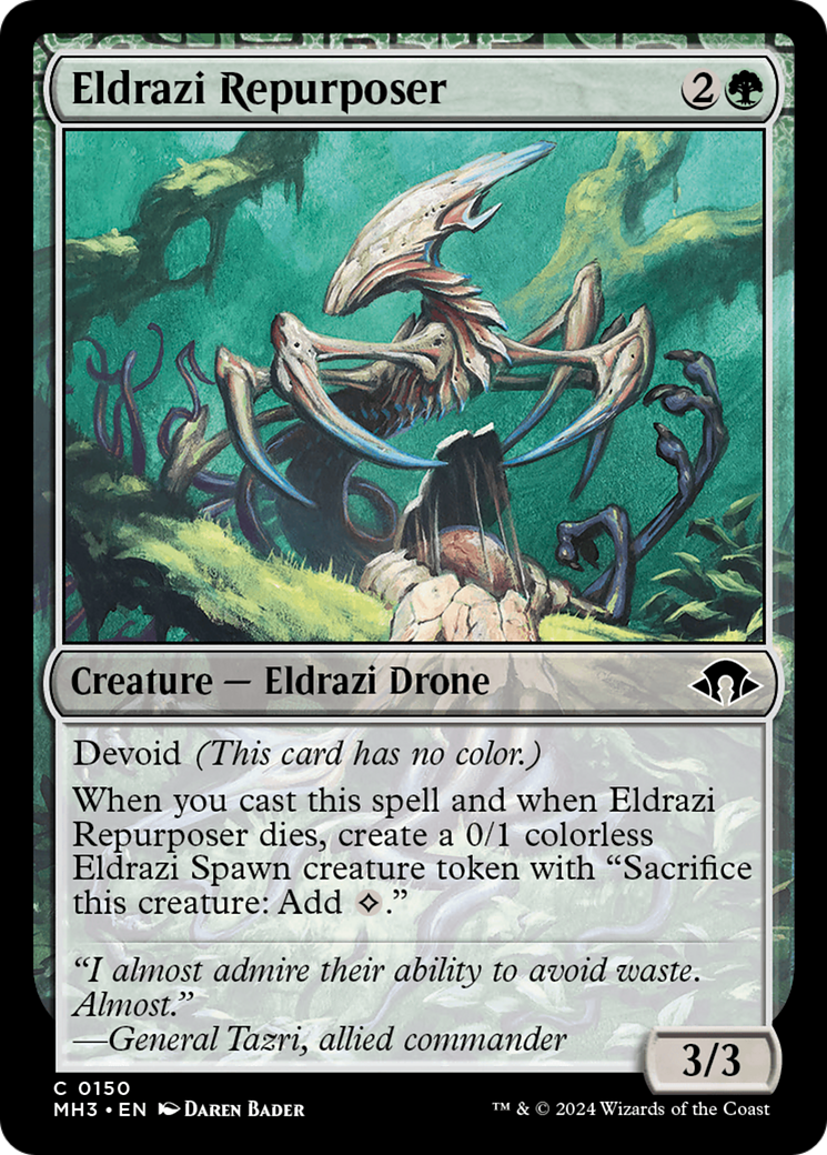 Eldrazi Repurposer (MH3-150) [Modern Horizons 3] MTG Single Wizards of the Coast