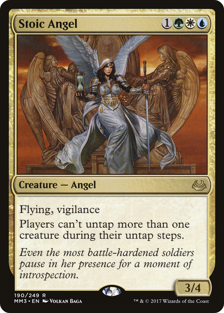 Stoic Angel (MM3-190) [Modern Masters 2017] Foil MTG Single Modern Masters 2017