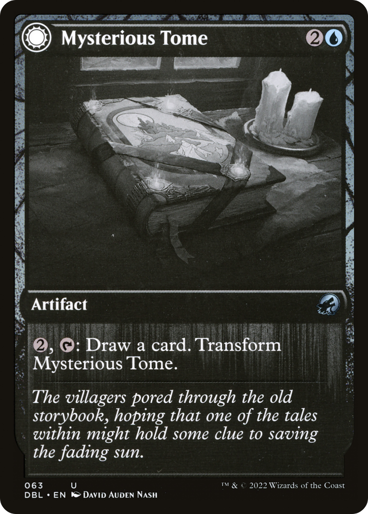 Mysterious Tome (DBL-063) [Innistrad: Double Feature] Foil MTG Single Wizards of the Coast