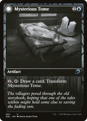 Mysterious Tome (DBL-063) [Innistrad: Double Feature] Foil MTG Single Wizards of the Coast