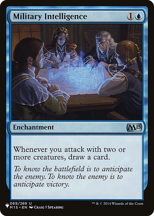 Military Intelligence (LIST-M15-69) [Mystery Booster] The List MTG Single Wizards of the Coast
