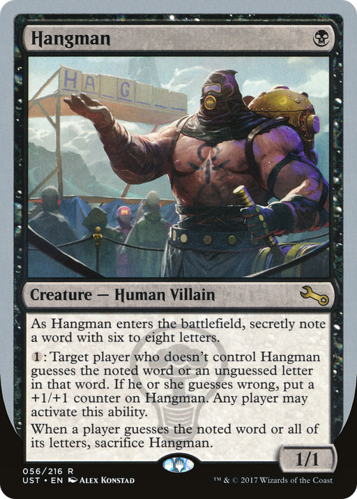 Hangman (UST-056) [Unstable] MTG Single Wizards of the Coast