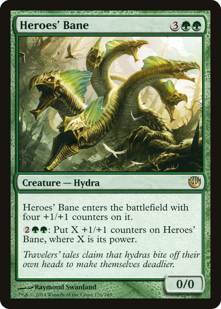 Heroes' Bane (JOU-126) [Journey into Nyx] Foil MTG Single Wizards of the Coast