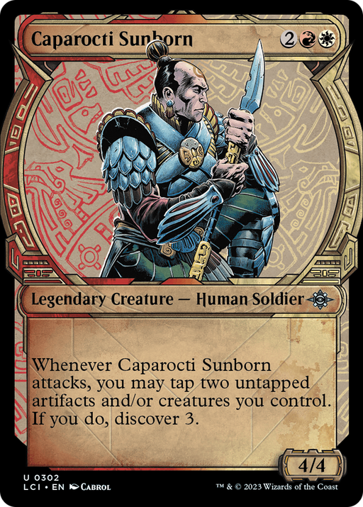 Caparocti Sunborn (LCI-302) [The Lost Caverns of Ixalan] (Showcase) MTG Single Wizards of the Coast