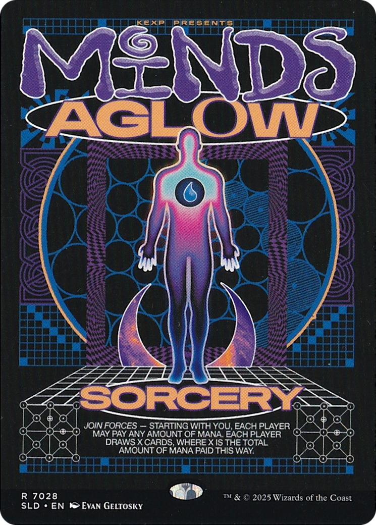 Minds Aglow (SLD-7028) [Secret Lair] Drop Foil MTG Single Wizards of the Coast