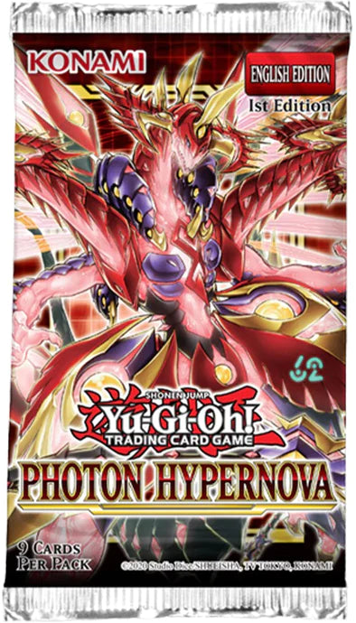 Yu-Gi-Oh Photon Hypernova Booster Pack (1st Edition) Yugioh Sealed Yu-Gi-Oh!   