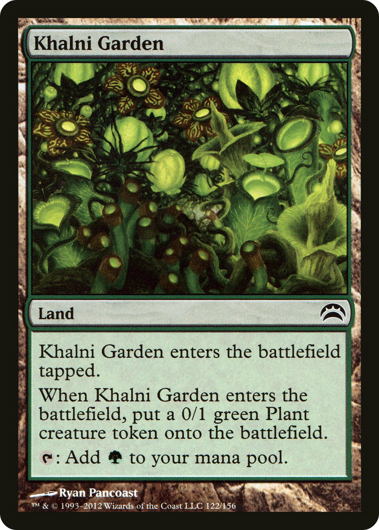 Khalni Garden (PC2-122) [Misc] Planechase 2012 Foil MTG Single Wizards of the Coast