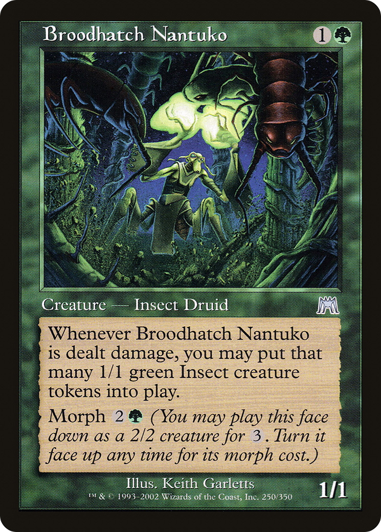 Broodhatch Nantuko (ONS-250) [Onslaught] Foil MTG Single Wizards of the Coast