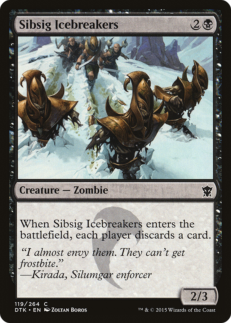 Sibsig Icebreakers (DTK-119) [Dragons of Tarkir] MTG Single Wizards of the Coast
