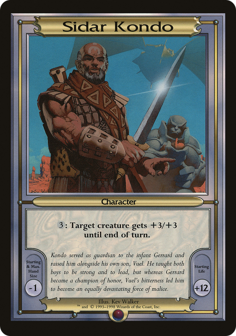 Sidar Kondo (VNG-306) [Oversized] Vanguard Series MTG Single Wizards of the Coast