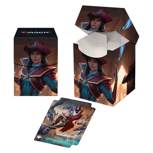 Ultra Pro: Deck Box 100+ - "Stella Lee, Wild Card" MTG Outlaws of Thunder Junction Deck Boxes & Storage Ultra Pro