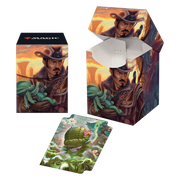 Ultra Pro: Deck Box 100+ - "Yuma, Proud Protector" MTG Outlaws of Thunder Junction Deck Boxes & Storage Ultra Pro