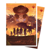 Ultra Pro: Apex Sleeves - "Gang Silhouette" MTG Outlaws of Thunder Junction 105ct Card Sleeves Ultra Pro