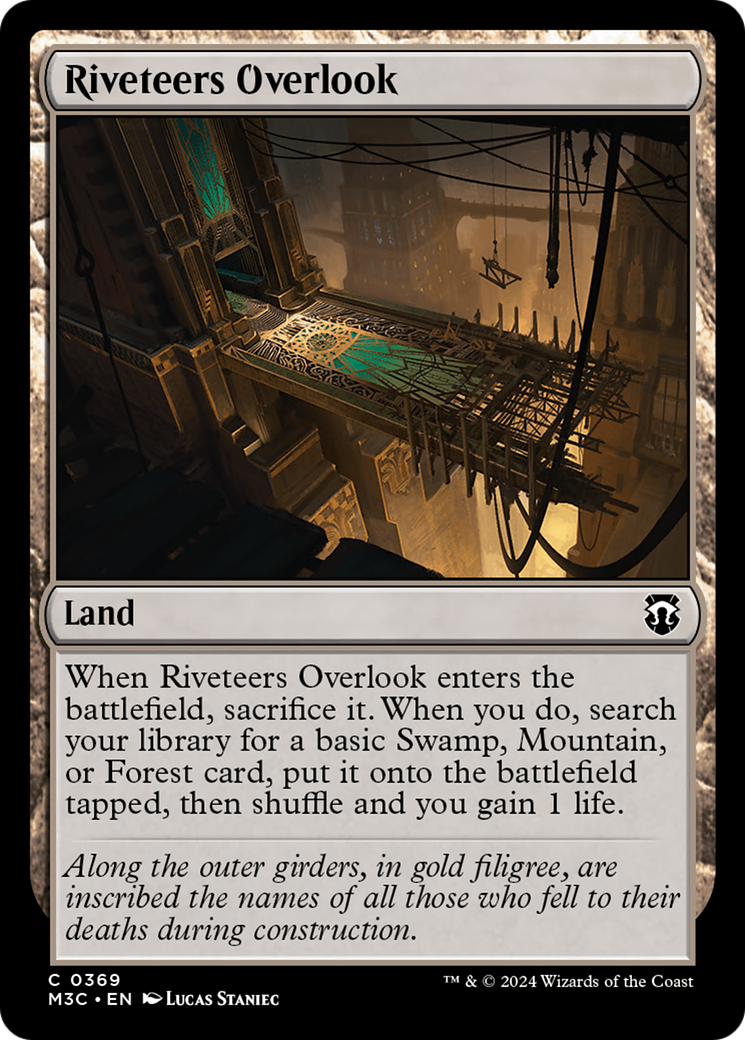 Riveteers Overlook (M3C-369) [Modern Horizons 3 Commander] MTG Single Wizards of the Coast