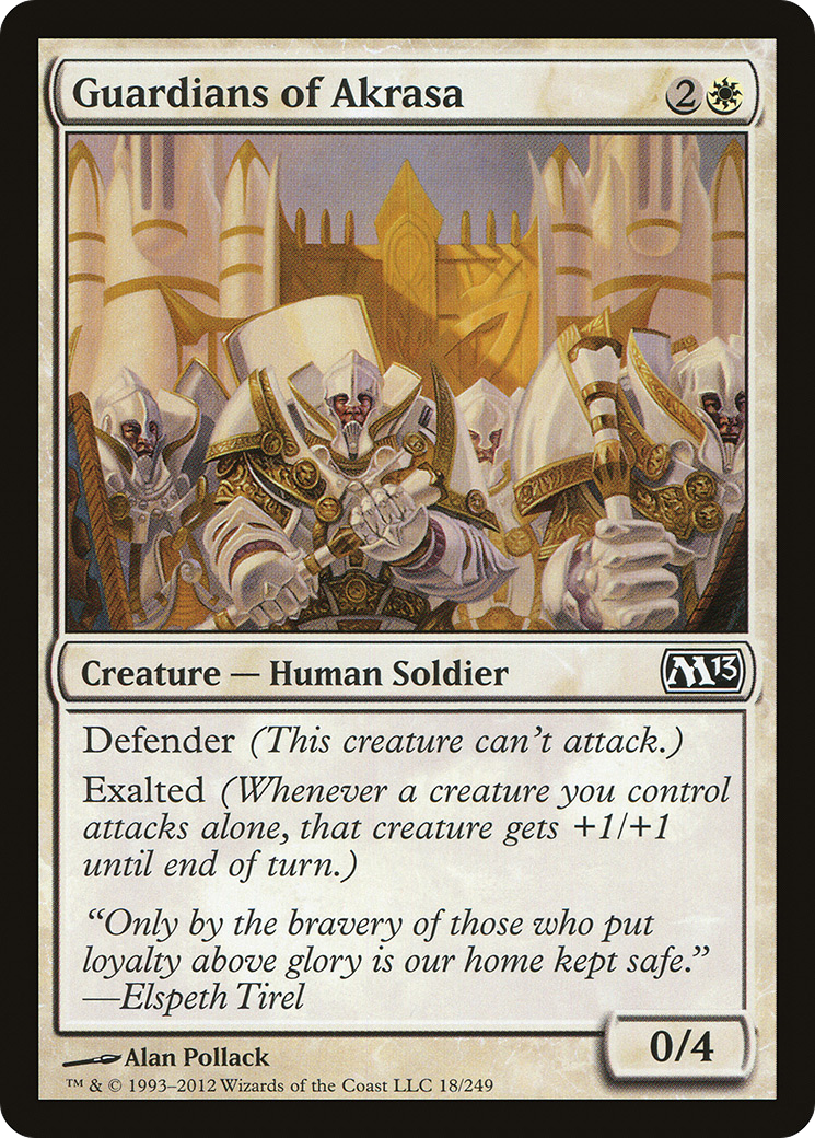 Guardians of Akrasa (M13-018) [Magic 2013] MTG Single Wizards of the Coast