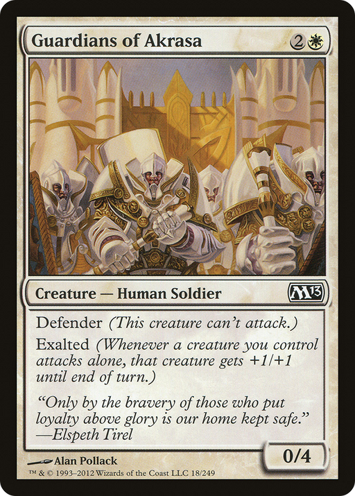 Guardians of Akrasa (M13-018) [Magic 2013] Foil MTG Single Wizards of the Coast