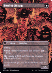 Bloodline Keeper (SLD-1157) [Secret Lair] Drop (Borderless) Foil MTG Single Wizards of the Coast